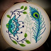 Feather and Flower . Un projet de Artisanat de Nicole Rodriguez - 05.02.2022