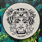 Tiger . Un projet de Artisanat de Nicole Rodriguez - 03.01.2022