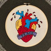 Peace Heart. Un projet de Artisanat de Nicole Rodriguez - 06.07.2021