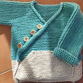 Kimono bebé de CreativaAtelier. Knitting project by ingarca - 02.03.2022