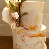 Mi Proyecto cake Design floral "Magnolias de acero" . Design project by Natalia gilabert - 02.04.2022