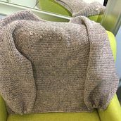 Mi Proyecto del curso: Crochet: diseña prendas y patrones con tejido circular . % María Eugenia Garcia tarafından hazırlanan Aksesuar Tasarımı, Moda Tasarımı, El, af Sanatları, Kendin Yap, Ve Tığ işi projesi - 02.06.2022