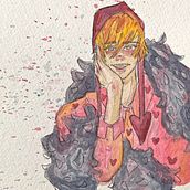 Mi Proyecto del curso: Ilustración manga en acuarela. Een project van Traditionele illustratie,  Tekening, Aquarelschilderen y Manga van alisg_7 - 06.02.2022
