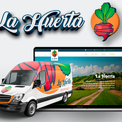 LA HUERTA - WEB CORPORATIVA. Un progetto di Web design, Design, Illustrazione tradizionale, Direzione artistica, Br, ing, Br, identit, Graphic design e Web development di Camilo Molano - 15.10.2021
