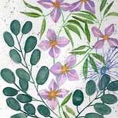 Mi Proyecto del curso: Acuarela floral: conecta con la naturaleza. Un proyecto de Ilustración tradicional, Pintura, Pintura a la acuarela e Ilustración botánica de Olga Rogel - 06.02.2022