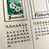 My project in Introduction to Illustrated Bullet Journaling course Ein Projekt aus dem Bereich Traditionelle Illustration, Handwerk, Lettering, Zeichnung, Botanische Illustration, DIY und Hand Lettering von cobu80 - 06.02.2022