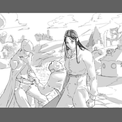 Meu projeto do curso: Fundamentos do desenho de pessoas a partir da imaginação. Traditional illustration, Fine Arts, Sketching, Pencil Drawing, Drawing, Artistic Drawing, and Figure Drawing project by brunswish - 02.06.2022