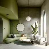 Mi Proyecto del curso: Fotorrealismo de espacios interiores con Lumion desde cero. Un projet de Architecture, Modélisation 3D, Architecture numérique, Conception 3D , et ArchVIZ de Valentina Gomez Cardona - 06.02.2022