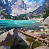Selected Paintings, 2021. Fine Arts, Oil Painting, and Painting project by Jordan K. Walker - 02.07.2022