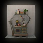 The Chef's Kitchen. Un proyecto de 3D, Modelado 3D y Diseño de espacios de alextefo - 29.01.2022