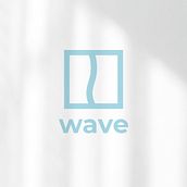 Editorial logo design - wave. Graphic Design, and Logo Design project by Belén Olivas - 02.07.2022
