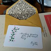 Mi Proyecto del curso: Lettering en pequeño formato. Ilustração tradicional, Lettering, H, e Lettering projeto de Angélica Díaz - 08.02.2022