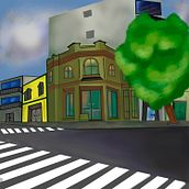 Mi Proyecto del curso: Ilustración digital cinematográfica con Photoshop. Traditional illustration, Digital Illustration, and Concept Art project by Josue Albelaez - 02.08.2022