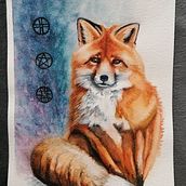 Il mio progetto del corso: Ritratti espressivi di animali ad acquerello. Traditional illustration, Watercolor Painting, Realistic Drawing, and Naturalistic Illustration project by Erica Orru - 02.08.2022