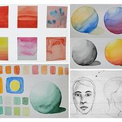 My project in Contemporary Portraiture in Watercolor course. Un progetto di Belle arti, Pittura, Pittura ad acquerello e Disegno di ritratti di Sophie Kamlish - 08.02.2022