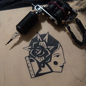 segundo intento. Tattoo Design project by Fernanda Martel Uribe - 02.07.2022