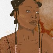 Mi Proyecto del curso: Retrato ilustrado con Procreate. Traditional illustration, Vector Illustration, Digital Illustration, and Portrait Drawing project by Adelina Palacio - 02.09.2022