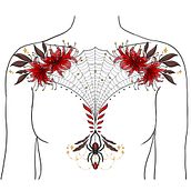 Deadly. Un progetto di Illustrazione tradizionale, Illustrazione digitale, Design di tatuaggi e Illustrazione botanica di Macarena Tapia - 09.02.2022