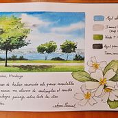 Mi Proyecto del curso: Cuaderno de viaje en acuarela. Traditional illustration, Watercolor Painting, Architectural Illustration, and Sketchbook project by Anne Pascual Palacios - 02.09.2022