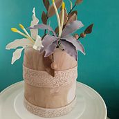 Mi Proyecto del curso: Flores de azúcar para cake design. Un progetto di Design e DIY di Mary Castro - 09.02.2022