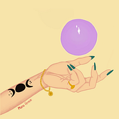 The witch. Un progetto di Illustrazione tradizionale, Disegno, Illustrazione digitale e Disegno digitale di Manuela Ferretti - 19.10.2021