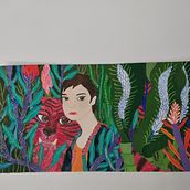 Mi tigre rojo Ein Projekt aus dem Bereich Traditionelle Illustration von Luisa Ana Giglione - 09.02.2022