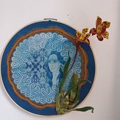 Mi Proyecto del curso: Bordado stumpwork: crea adornos en 3D. Een project van Sieradenontwerp, Borduurwerk y Textielontwerp van Luisa Straulino - 09.02.2022