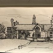 My project in Architectural Drawing: From Imagination to Conceptualization course. Architecture, Sketching, Drawing, and Architectural Illustration project by Walter Wilson - 02.15.2022