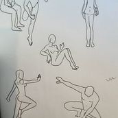 Meu projeto do curso: Desenho anatômico para principiantes. Fine Arts, Sketching, Pencil Drawing, Drawing, Realistic Drawing, and Figure Drawing project by paolavaldezb - 02.10.2022
