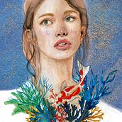 Mi Proyecto del curso: Retrato ilustrado en acuarela. Traditional illustration, Fine Arts, Painting, Drawing, Watercolor Painting, Portrait Drawing, and Artistic Drawing project by Hermi Henríquez Ortega - 02.10.2022