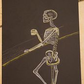 Mein Kursprojekt: Anatomische Zeichnung für Anfänger. Fine Arts, Sketching, Pencil Drawing, Drawing, Realistic Drawing, and Figure Drawing project by Isabella - 02.10.2022