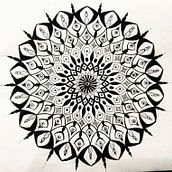Mi Proyecto del curso: El arte de dibujar mandalas: crea patrones geométricos. Drawing & Ink Illustration project by Sandra Murad - 02.07.2022