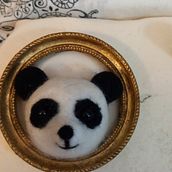 mi panda. Un progetto di Needle felting di marisoltoribioherrera - 10.02.2022