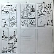 My project in Visual Narrative for Comic Books: Illustrate Your Own Universe course. Projekt z dziedziny Trad, c, jna ilustracja, Komiks, Stor, board i Narracja użytkownika Madhusree Dutta - 10.02.2022