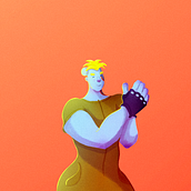 Arte inspirada no jogo Darkstalkers (Capcom) . Un proyecto de Ilustración tradicional de Bruno Gouvêa - 11.02.2022