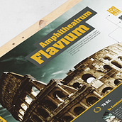 ANPHITHEATRUM FLAVIUM. Infographics, Graphic Design, and Photo Retouching project by Angel Alejandro - 02.11.2022