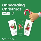Onboarding Christmas UX/UI. Un progetto di Design e UX / UI di Carolina Estévez Carrero - 24.12.2021