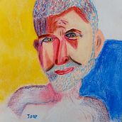My project in Expressive Portrait Drawing with Soft Pastels course. Traditional illustration, Fine Arts, Drawing, Portrait Drawing, and Artistic Drawing project by Isar Margulis - 02.11.2022