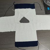 Mi Proyecto del curso: Tejido de punto para prendas infantiles. Projekt z dziedziny Projektowanie mod,  Tkactwo, DIY, Dziewiarstwo Ręczne, Wzornictwo tekst i liów użytkownika MªAngeles Garcia Moya - 11.02.2022