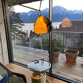 Mon projet du cours : Création de lampes en papier. Furniture Design, Making, and Lighting Design project by torniersandrine - 02.11.2022