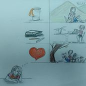 My project in The Art of Sketching: Transform Your Doodles into Art course. Traditional illustration, Pencil Drawing, Drawing, and Sketchbook project by olddaughter - 02.12.2022