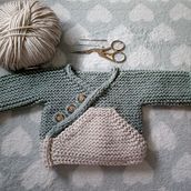 Mi Proyecto del curso: Tejido de punto para prendas infantiles. Design de moda, Tecido, DIY, Tricô, e Design têxtil projeto de Elizabeth Murillo - 12.02.2022