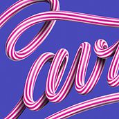 Mi Proyecto del curso: Lettering ilustrado: creatividad y experimentación. Een project van Traditionele illustratie,  Belettering, Digitale illustratie, Digitale belettering y  3D-belettering van Sofi Castillo - 12.02.2022