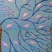 Mein Kursprojekt: Botanische Muster im Skizzenbuch. Traditional illustration, Pattern Design, Botanical Illustration, and Sketchbook project by herhaus - 02.12.2022