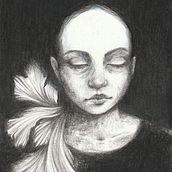 Mon projet du cours : Portrait créatif en clair-obscur au crayon. Traditional illustration, Pencil Drawing, Portrait Drawing, Artistic Drawing, and Colored Pencil Drawing project by Marie Monnerat - 02.12.2022