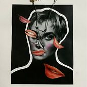Mon projet du cours : Couture en papier : illustrer à l’aide de ciseaux Ein Projekt aus dem Bereich H, werk, Collage und Kartonmodellbau von Nathalie Paquette - 11.02.2022