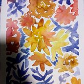 Mi Proyecto del curso: Creación de paletas de color con acuarela. Traditional illustration, Fine Arts, Painting, Watercolor Painting, and Color Theor project by Aballe - 02.12.2022