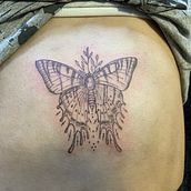 Mariposa . Tattoo Design project by Daniel Rodriguez - 02.09.2022