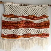 'Golden Brown'. Un progetto di Macramè, Textile Design, Tessitura, Creatività e Artigianato di Joana Santos - 12.02.2022