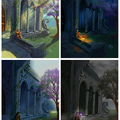 Mi Proyecto del curso: Principios de iluminación para pintura digital. Traditional illustration, Digital Illustration, and Digital Painting project by Ivette Morales - 02.12.2022